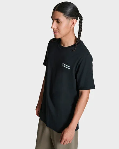 Star Logo T-Shirt Black, Full Body View