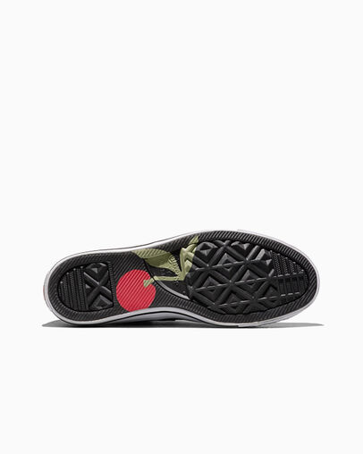 Chuck Taylor All Star Cherry Blossoms Black/White/Red, Outsole View