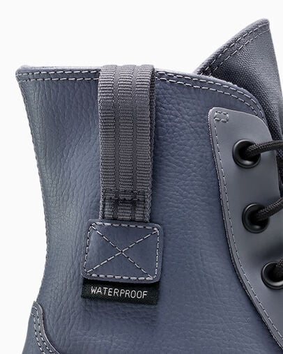 Chuck Taylor All Star Berkshire Waterproof Boot Cold Stare/Vintage White/Black, Detail Angle View