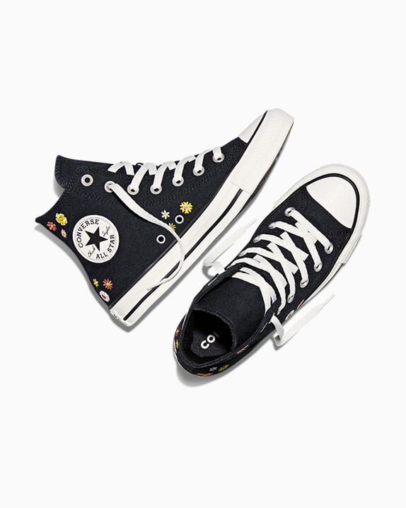 Chuck Taylor All Star Embroidered Florals Women's High Top Shoe