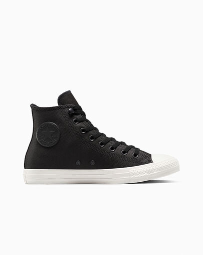 Chuck Taylor All Star TecTuff Black/Black/Egret, Outer Side View