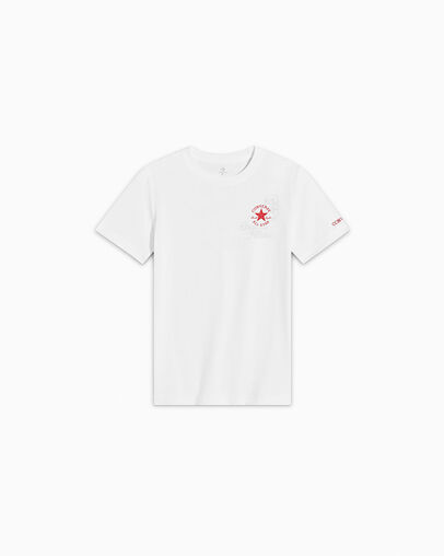 Retro Logo T-Shirt White, Front View