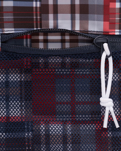 Patchwork Musette Obsidian/Plaid, On Model View