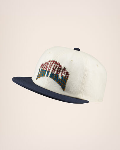 Twisted Strapback Egret/Obsidian