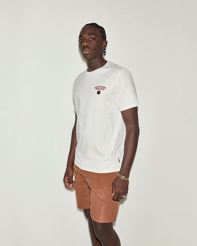Converse Movers T-Shirt Converse Egret, Back View