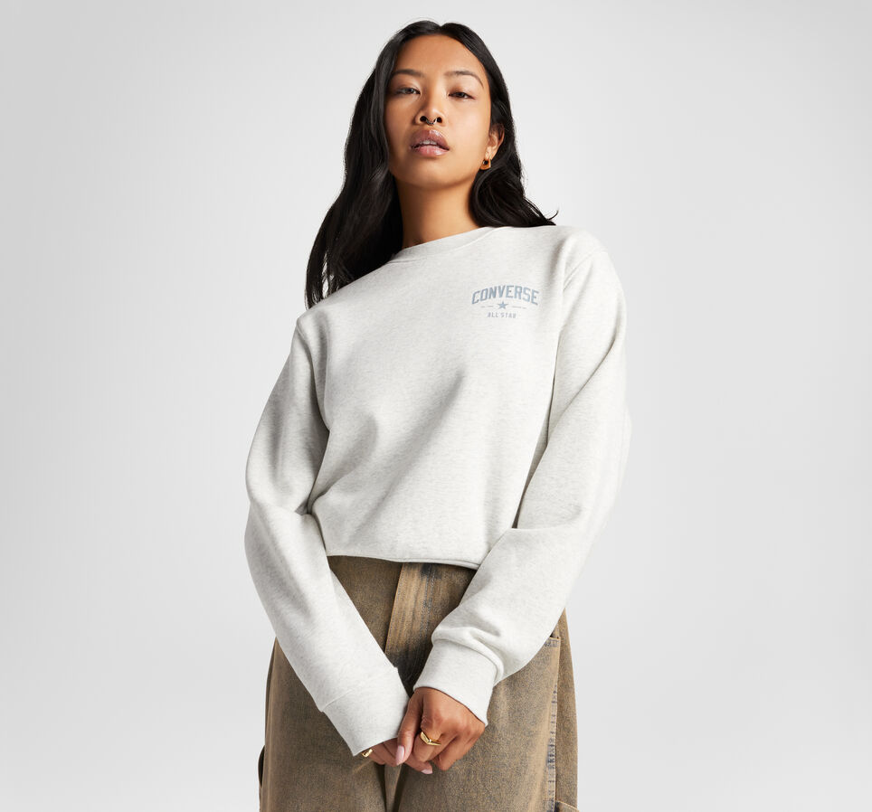 Retro Chuck Taylor Crew Light Retro Grey Heather