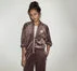 Chuck Taylor Patch Velour Long-Sleeve Track Jacket Pot Hole Plum