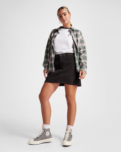 Chuck 70 Origin Story Grey/Donut Glaze, On Foot Shot 1