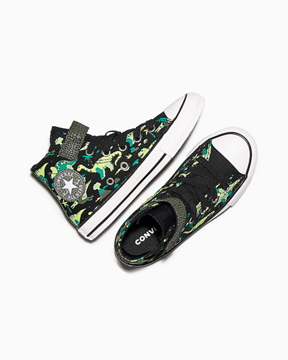 Chuck Taylor All Star Easy-On Dinos Little Kids High Top Shoe