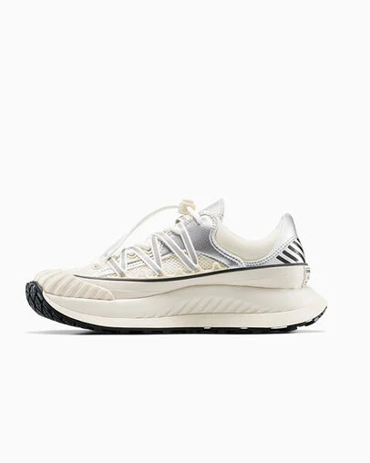 Chuck 70 AT-CX Metallic Dull Silver/Egret/Black, Inner Side View