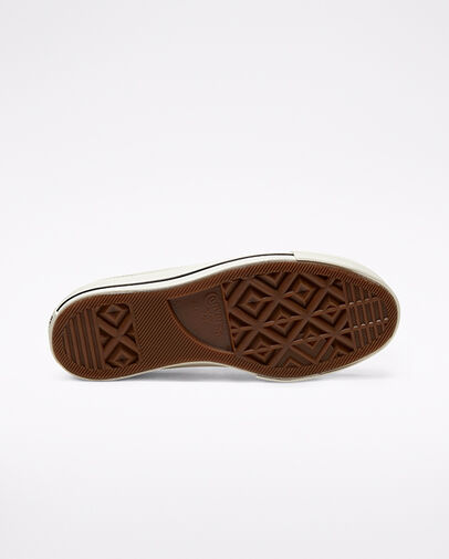 Mini Sequins Chuck Taylor All Star Platform Silver/Vintage White/Black