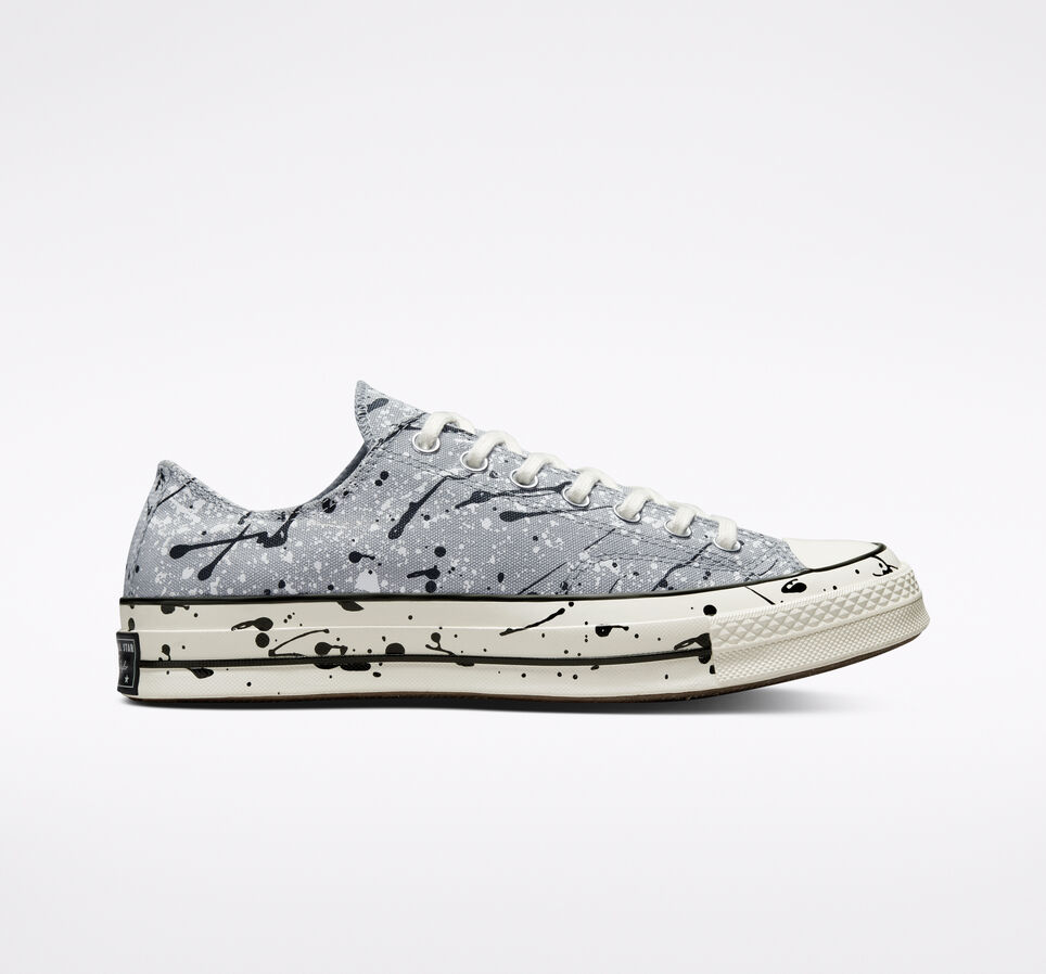 Chuck 70 Archive Paint Splatter Ash Stone/Black/White