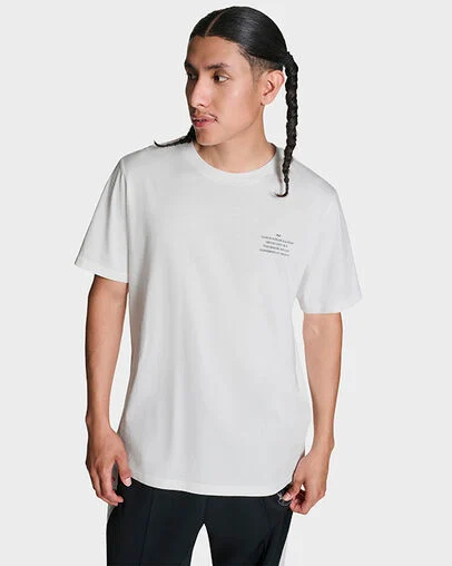 Trademark T-Shirt White, Back View