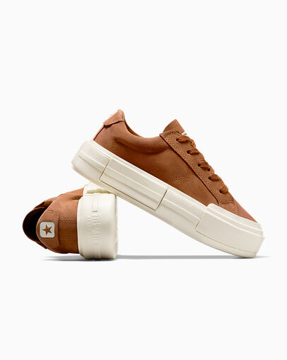 Converse Cruise Suede Warm Tan/Egret/Egret, Detail Angle View