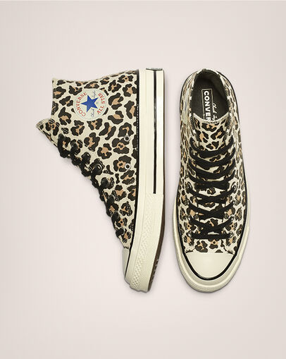 Chuck 70 Archive Print High Top Driftwood Mult/Light Fawn