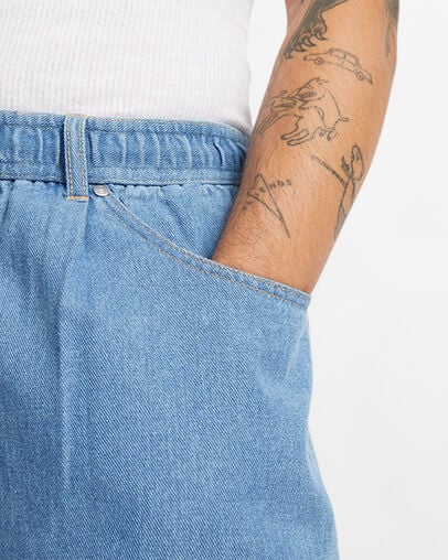 Baggy Denim Pant Denim, Detail View