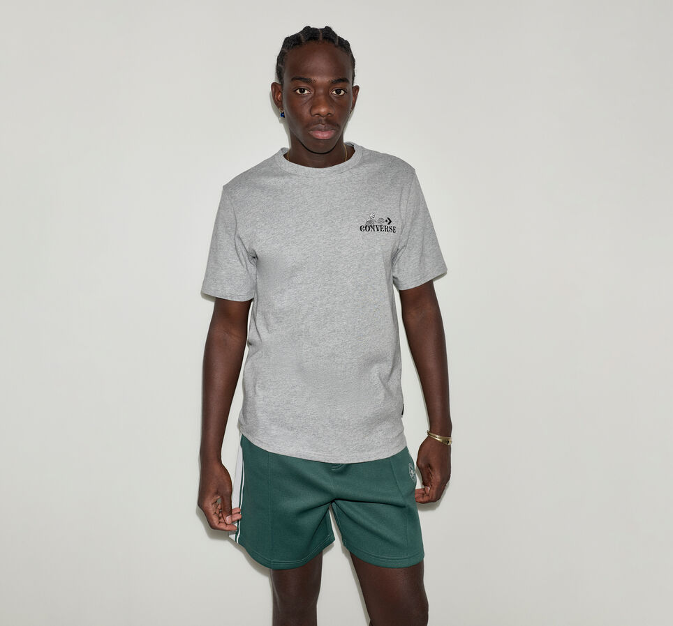 Converse Tacos T-Shirt Vintage Grey Heather
