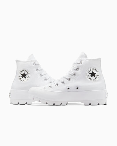 Chuck Taylor All Star Lugged High Top White/Black/White