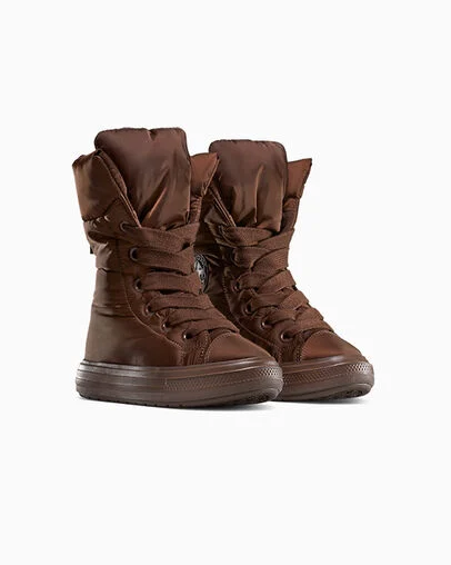 Chuck Taylor All Star Elements Boot Totally Fudged/Totally Fudged, Top and Side View