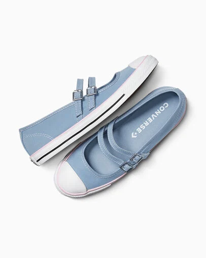 Chuck Taylor All Star Dainty Mary Jane Wet Stone/Sugar Berry/White