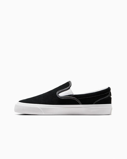 One Star CC Pro Suede Slip Black/White/White