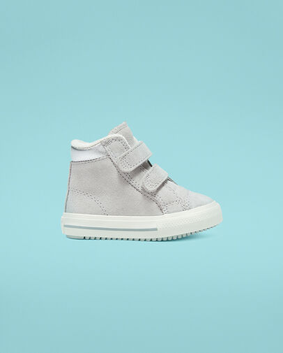 Hook and Loop Chuck Taylor All Star PC Boot Ash Grey/Pure Silver/Egret