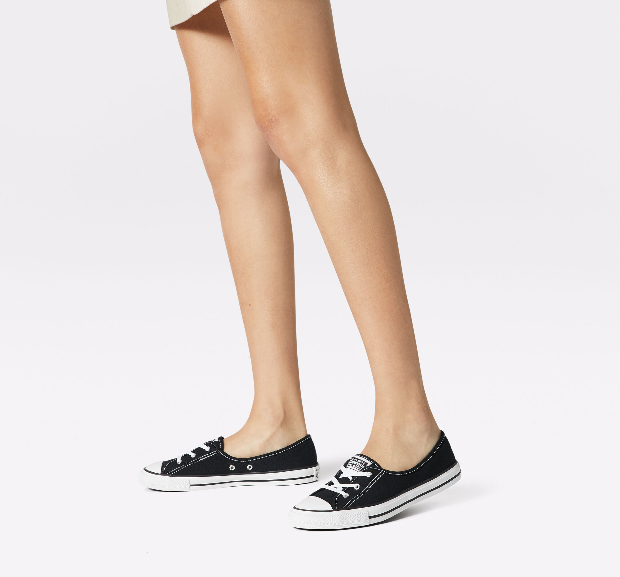 converse ballet slip on