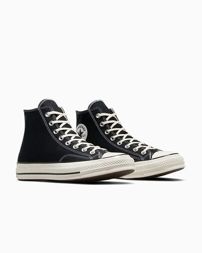 Chuck 70 High Top Black/Black/Egret