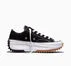Run Star Hike Platform Canvas Black/White/Gum