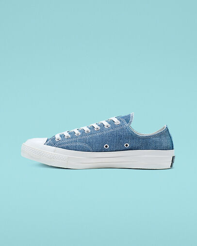 Renew Denim Chuck 70 Medium Denim/Egret/Egret