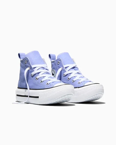 Chuck Taylor All Star Lift Double Stack Platform Very Peri Purple/White/Egret