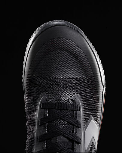 All Star Pro BB High Top Black/Bold Mandarin