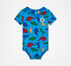 Dino Explorer Hooded Coverall & Bodysuit Set Midnight Navy