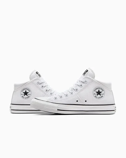 Chuck Taylor All Star Madison White/Black/White, Detail Angle View