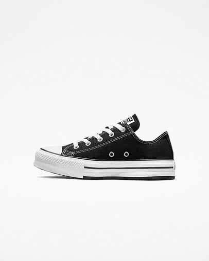 Chuck Taylor All Star EVA Lift Platform Canvas Black/White/Black, Inner Side View