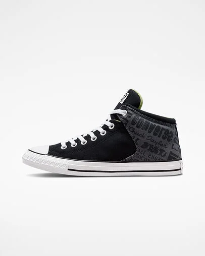 Chuck Taylor All Star High Street Logo Mix Black/Cyber Grey, Inner Side View