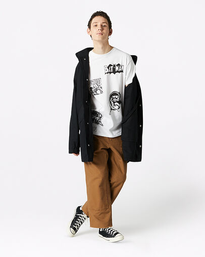 Converse x Batman x Chinatown Market Short Sleeve White