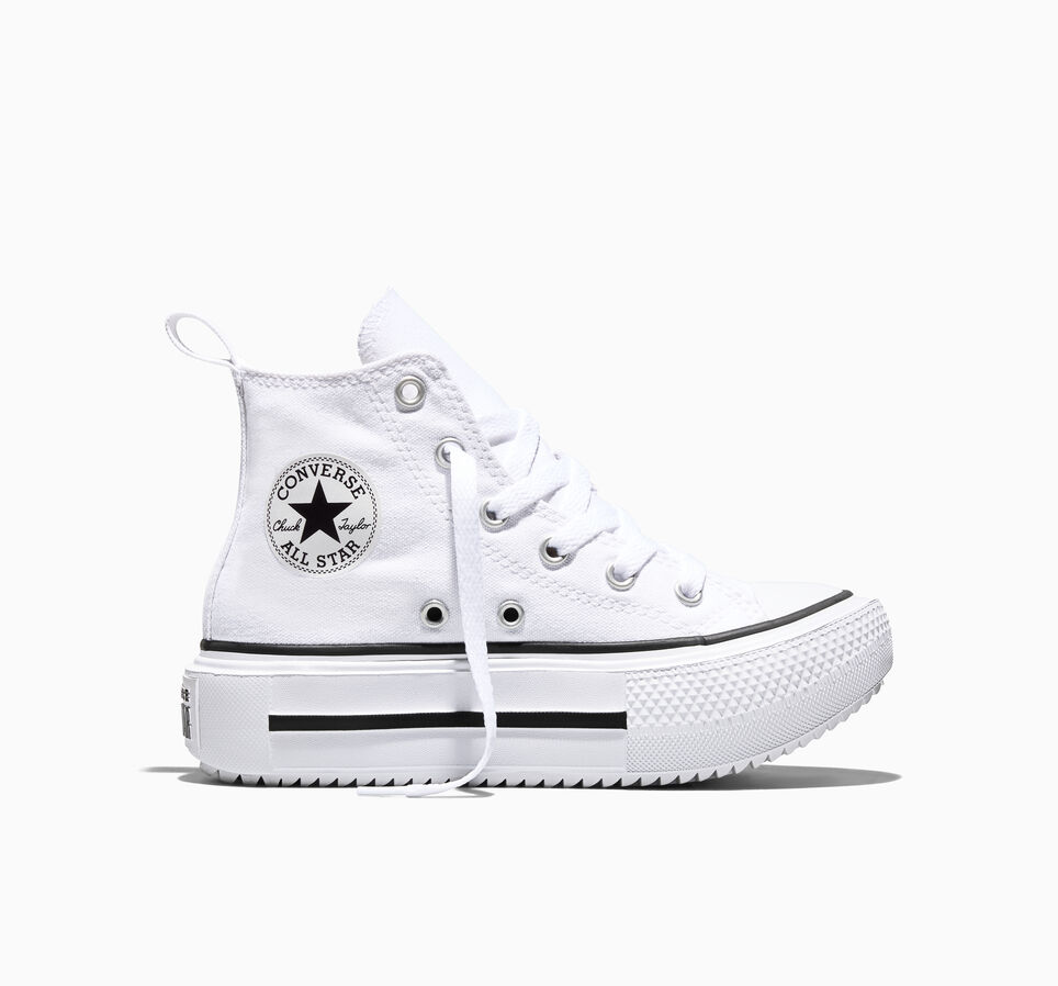 Chuck Taylor All Star Lift Double Stack Platform White/Black/Egret