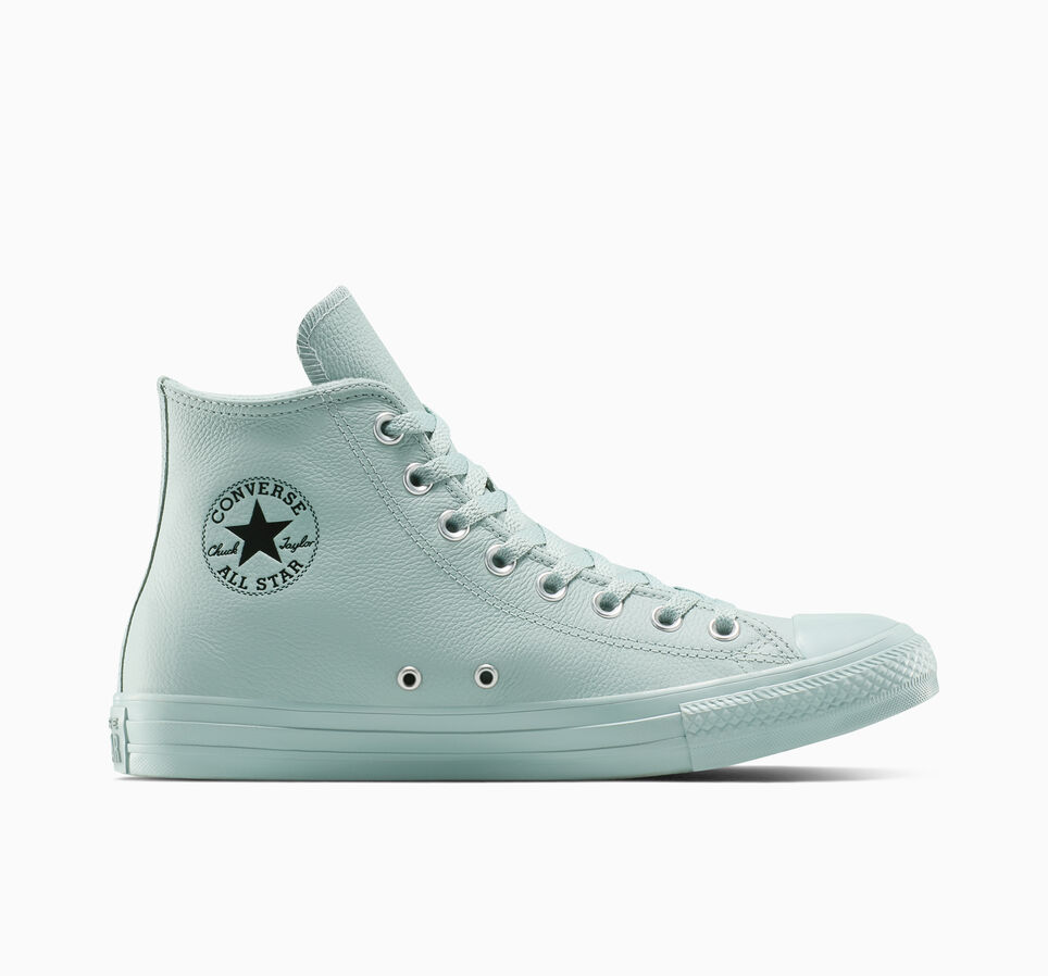 Chuck Taylor All Star Water-Repellent Leather Mountain Teal/Black