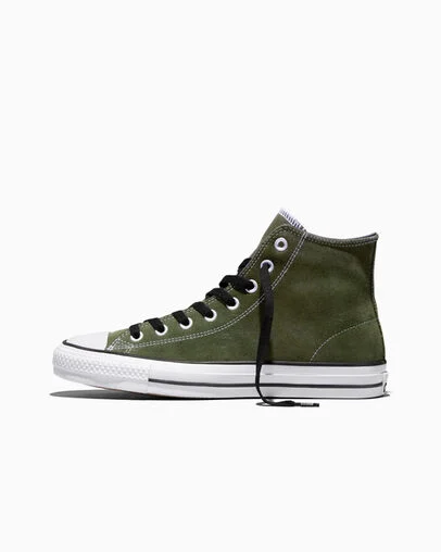 CONS Chuck Taylor All Star Pro Suede Good Natured Green/Black/White, Inner Side View