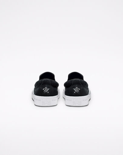 One Star CC Slip Black/White/White