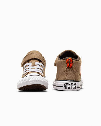 Chuck Taylor All Star Malden Street Hot Tea Brown/Orange/White, Heel View