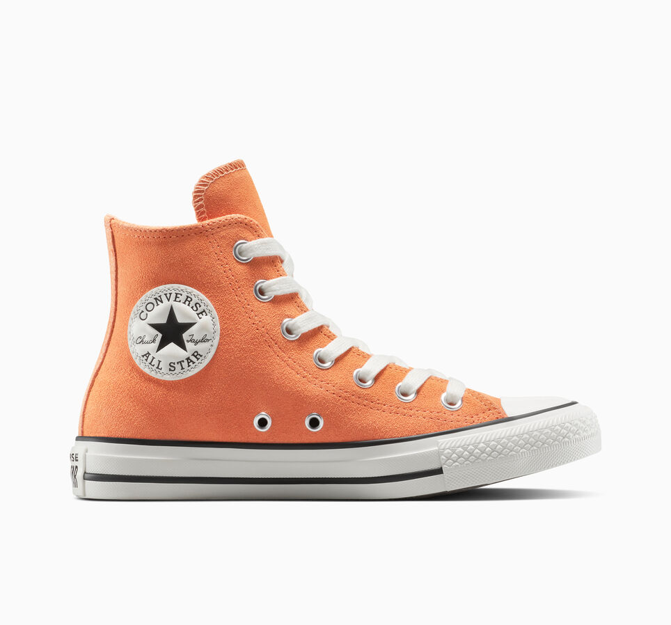 Chuck Taylor All Star Suede Pennant Orange/Egret/Black