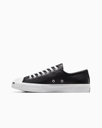 Jack Purcell Leather Black/White/White, Inner Side View