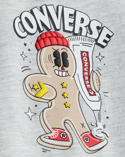 Gingerbread T-Shirt Grey Heather, Full Body View