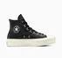 Chuck Taylor All Star Platform Western Glam Black/Egret/Silver