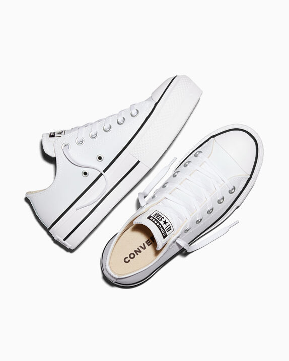 Chuck Taylor All Star Lift Platform Leather Women's Low Top Shoe