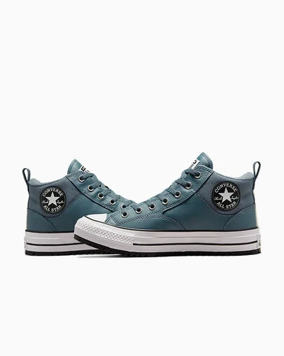 Chuck Taylor All Star Malden Street Boot Newtral Teal/Shadow Woods, Detail Angle View