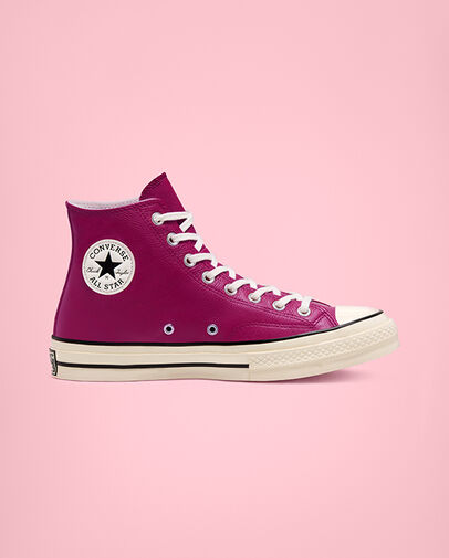 Seasonal Color Leather Chuck 70 Rose Maroon/Black/Egret