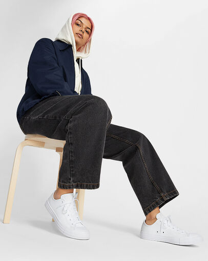 Chuck Taylor All Star Leather Mono White